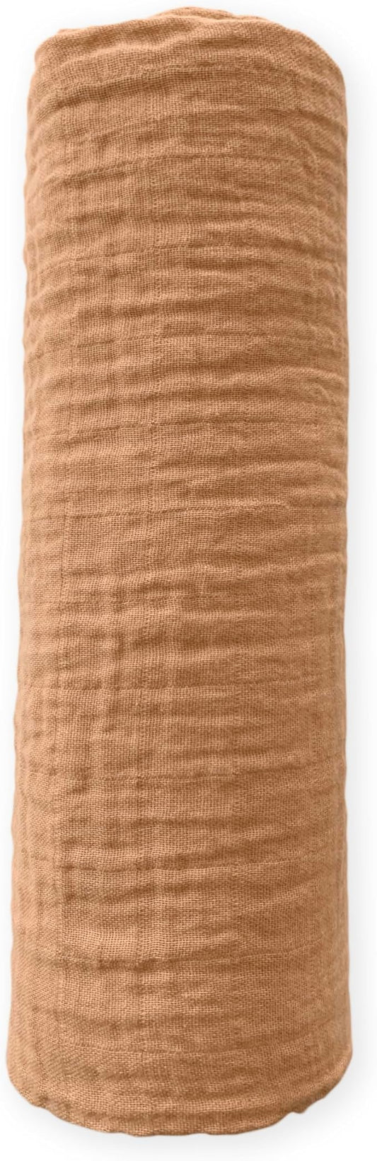 SwaddleDesigns Cotton Muslin Swaddle Blanket, Receiving Blanket for Baby Boys & Girls, Best Registry Gift, 46x46 inches, Butterum