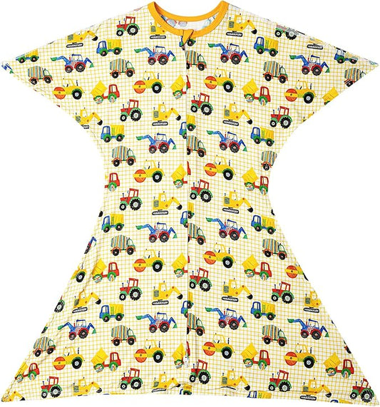 Baby Sleeper Gown Viscose from Bamboo Newborn Nightgowns Unisex Long Sleeve Sleep Sack
