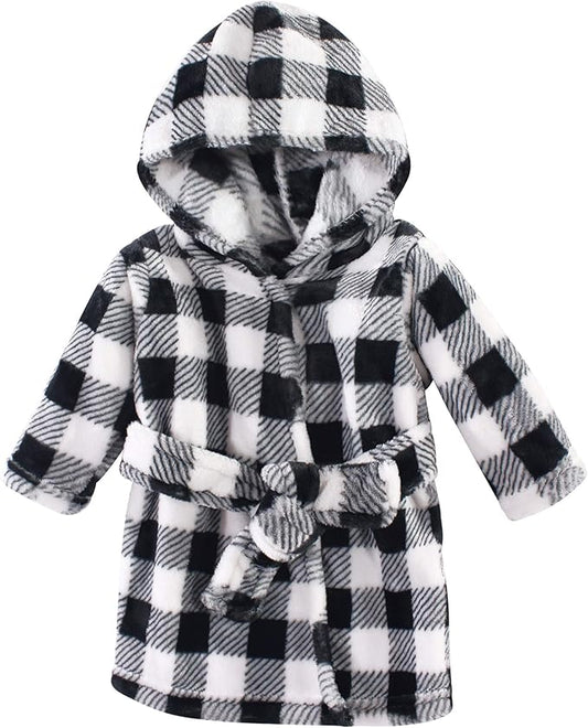 Hudson Baby Unisex Baby Plush Animal Face Bathrobe