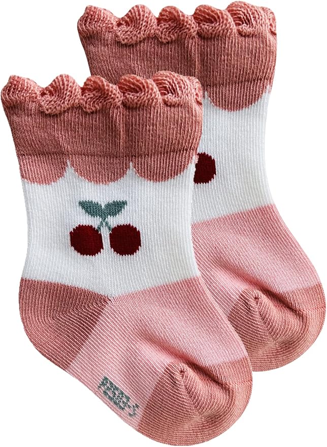 Toptim Newborn Baby-girls Socks and Bow Infant Toddler Ankle Socks