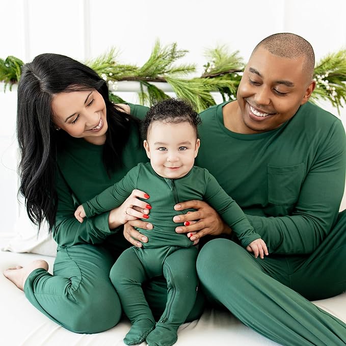 KYTE BABY Unisex Zipper Closure Footies, Rayon Made From Bamboo, 0-24 Months