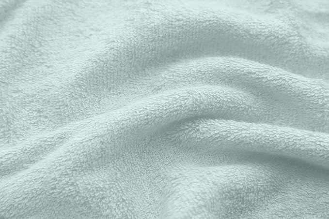 HIPHOP PANDA Baby Washcloths, Rayon Made from Bamboo - 2 Layer Ultra Soft Absorbent Newborn Bath Face Towel - Reusable Baby Wipes for Delicate Skin - Green, 6 Pack