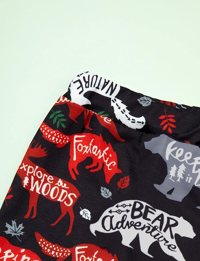 Fommy Newborn Baby Boy Clothes Plaid Letter Print Long Sleeve Hoodies + Long Pants 2PCS Fall Winter Outfits Set