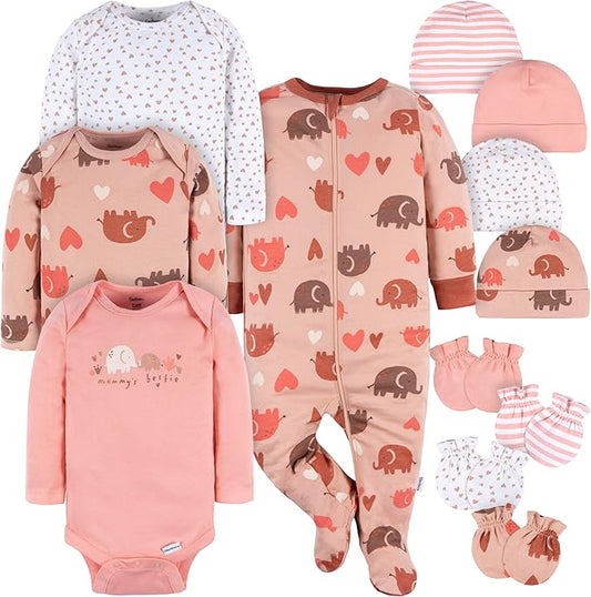Gerber baby-girls Boys and Girls 12 Piece Layette Gift Set