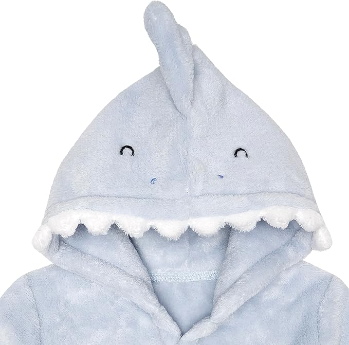 Gerber Unisex Baby Plushy Soft Hooded Animal Character Bathrobe
