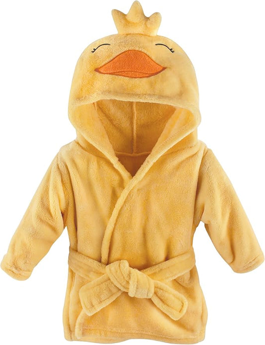 Hudson Baby Unisex Baby Plush Animal Face Bathrobe