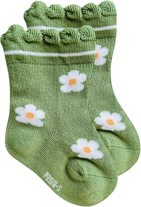 Toptim Newborn Baby-girls Socks and Bow Infant Toddler Ankle Socks