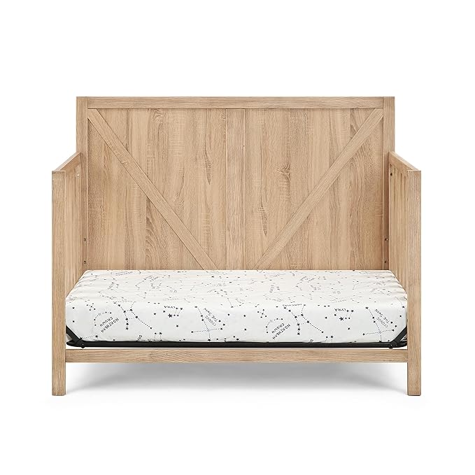 Suite Bebe Barnside 4-in-1 Convertible Crib in Beached Oak