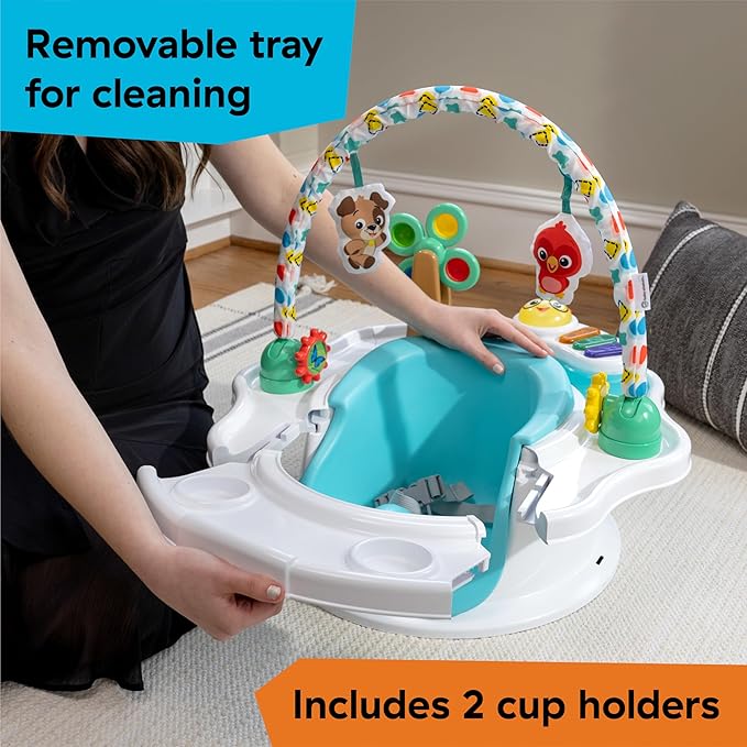 Baby Einstein SuperSeat Touch of Tunes 3-in-1 Activity Seat, with Music & Lights, Ages 6 Months and Up