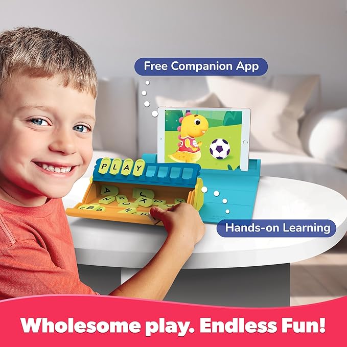 PlayShifu Phonics & Reading Game for Kids – Plugo Letters | Tech-Powered Spelling, Grammar & Vocabulary Kit | Educational Toy & Gift for Boys & Girls Ages 4–10 | Fun Learning Game