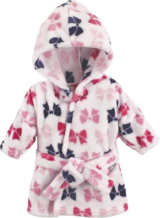 Hudson Baby Unisex Baby Plush Animal Face Bathrobe