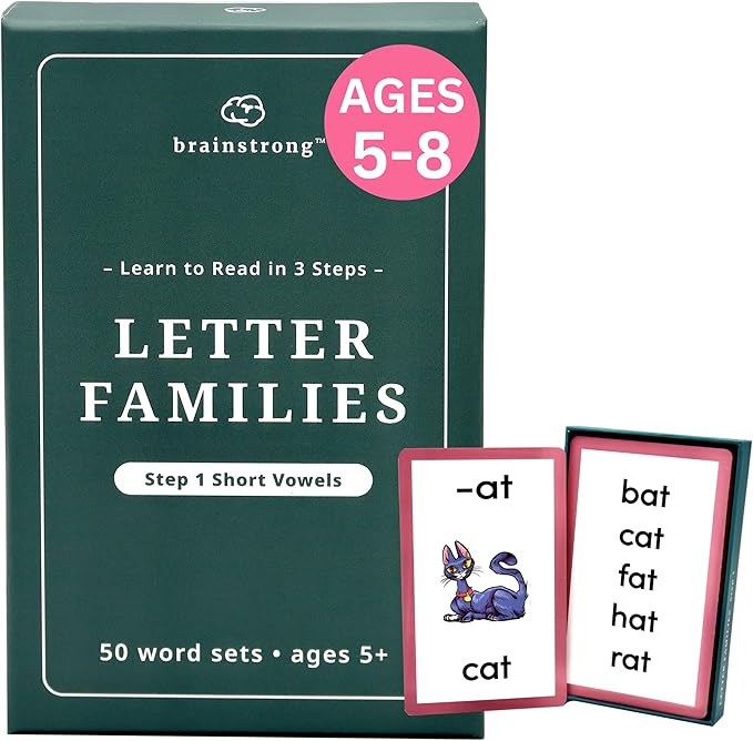 650 Phonics and Sight Words | Ages 5-8 | Boost Reading Ability | 250 Flashcards | Kindergarten 1st 2nd Grade | Beginning to Advanced Words | Brainstrong Premium 2 Box Set