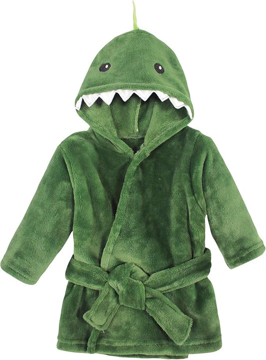 Hudson Baby Unisex Baby Plush Animal Face Bathrobe