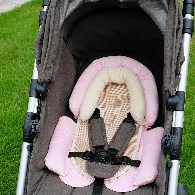 COOLBEBE Upgraded 3-in-1 Babybody Support for Newborn Infant Toddler - Extra Soft Car Seat Insert Cushion Pad, Perfect for Carseats, Strollers, Swings