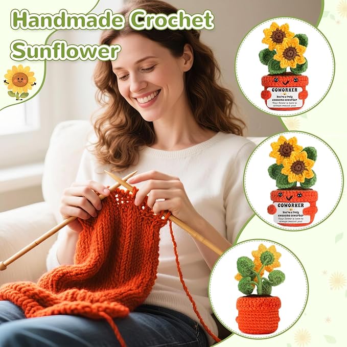 LuoHere Appreciation Gifts for Coworker Women Men Employee Staff Birthday Thank You Small White Elephant Gifts for Adults Christmas Colleague Teammate Work Friend Bestie Coworker Promotion Gift