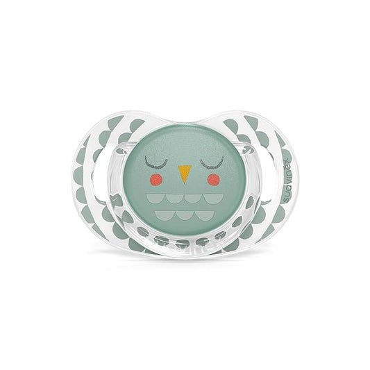 Suavinex Bonhomia SX PRO Physiological Pacifier, Supports Breastfeeding Babies, Pacifiers for 18 Months and Up, Baby Pacifier, Baby Accessories, (Mint)