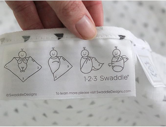 SwaddleDesigns Cotton Muslin Swaddle Blanket, Receiving Blanket for Baby Boys & Girls, Best Registry Gift, 46x46 inches, Bumpkin, Black