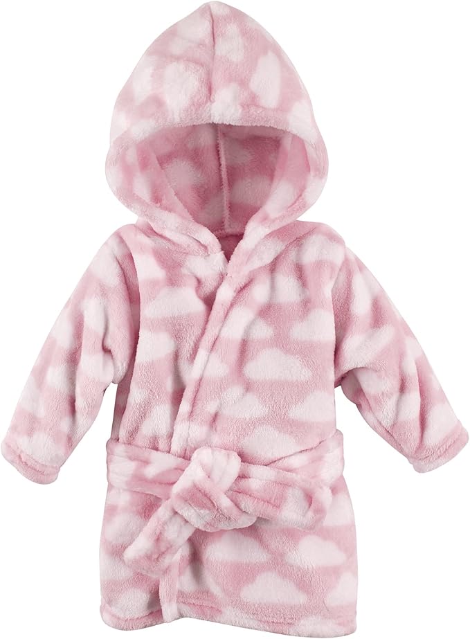 Hudson Baby Unisex Baby Plush Animal Face Bathrobe
