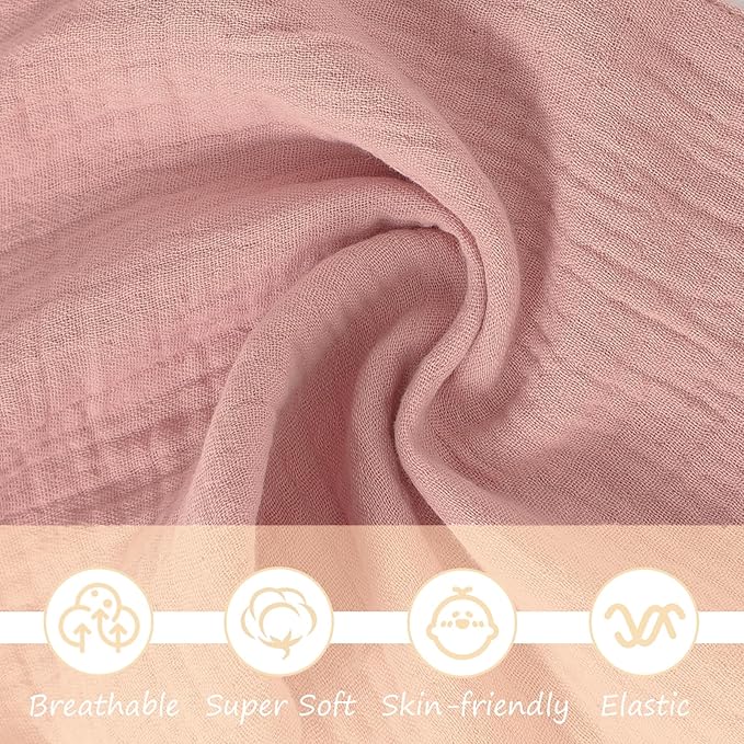 Organic Cotton Muslin Loveys for Babies,Security Blankets for Baby Lovey,Unisex Baby Essentials Neutral,Baby Registry Search,Newborn Baby Gifts for Boys and Girls (Octopus Pink)