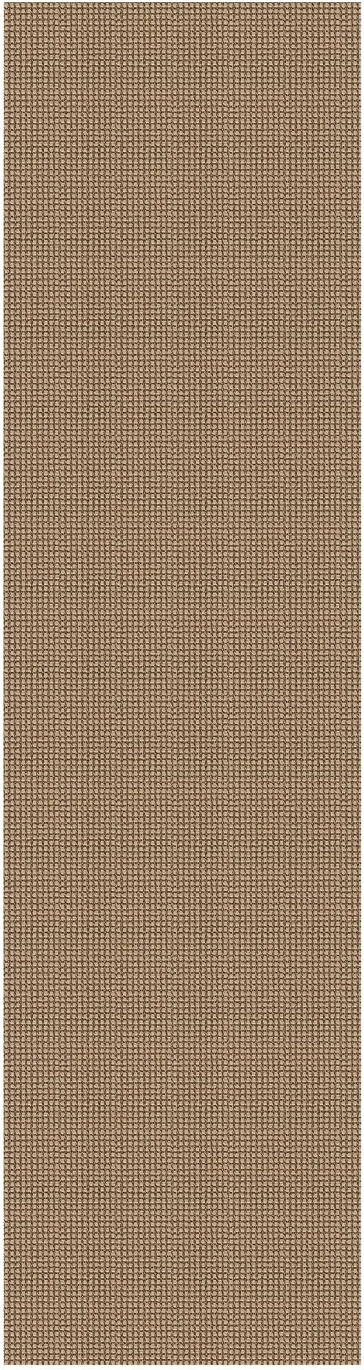 KOZYFLY Boho Runners for Hallways 2.6x10 ft Washable Kitchen Runner Non Slip Rubber Backed Hallway Rugs Cotton Entryway Runner Rug Floor Carpet for Indoor Hall, Backdoor, Kitchen, Tan/Orange/Brown