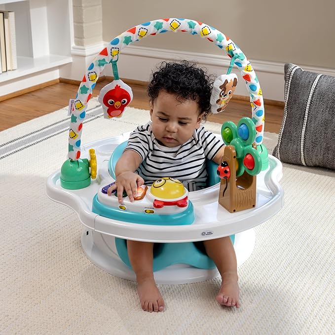 Baby Einstein SuperSeat Touch of Tunes 3-in-1 Activity Seat, with Music & Lights, Ages 6 Months and Up