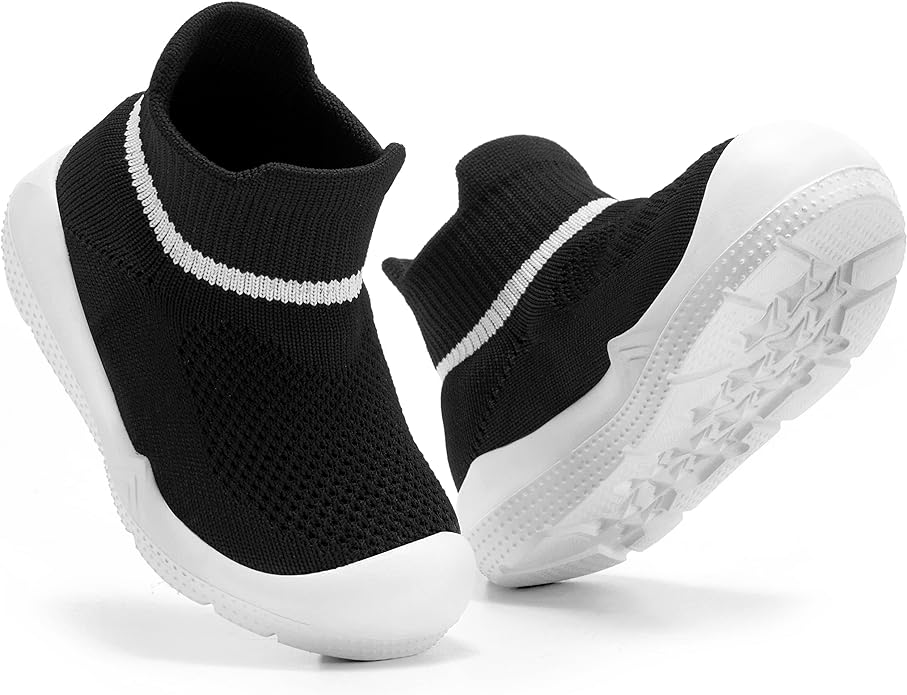 MORENDL Toddler Sock Shoes Baby Walking Shoes Infant Slippers Boys & Girls Non-Slip Sneakers