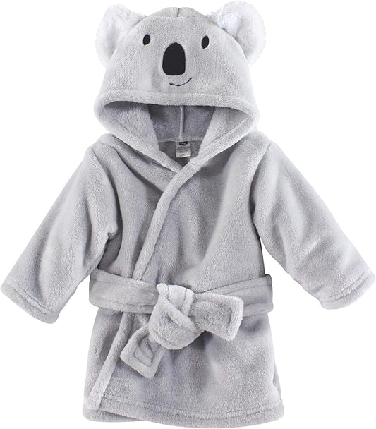 Hudson Baby Unisex Baby Plush Animal Face Bathrobe