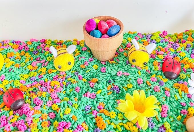 Kids Sensory bins Montessori sensory bin, sensory toys, Sensory bins, Sensory Bin For Preschoolers (Flower)