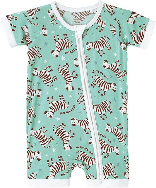 Baby Boy Romper Toddler Boys Short Sleeve Shorts Soft Jumpsuit Outfit Viscose Made from Bamboo