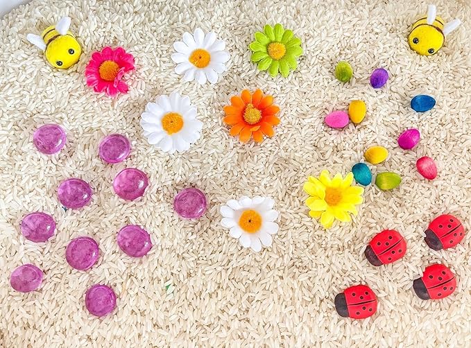 Kids Sensory bins Montessori sensory bin, sensory toys, Sensory bins, Sensory Bin For Preschoolers (Flower)