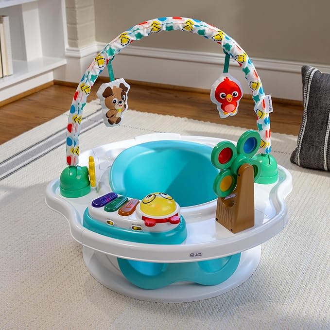 Baby Einstein SuperSeat Touch of Tunes 3-in-1 Activity Seat, with Music & Lights, Ages 6 Months and Up