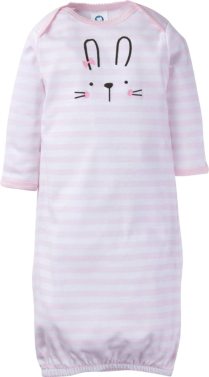 Gerber unisex-baby Baby Boy and Girls 4-pack Sleeper Gown