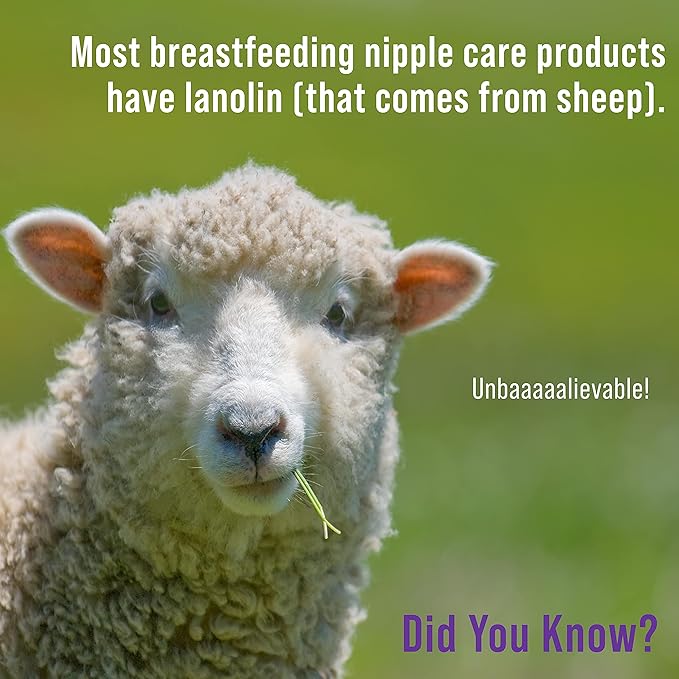 Dr. Nice's Nipple Cream for Breastfeeding - Instant Soothing and Cooling Relief for Sore Nipples | All Natural Water-Based Clear Gel | Safe for Mom & Baby - (0.34 Fl. Oz)