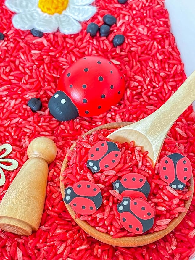 Kids Sensory bins Montessori sensory bin, sensory toys, Sensory bins, Sensory Bin For Preschoolers (Ladybug)