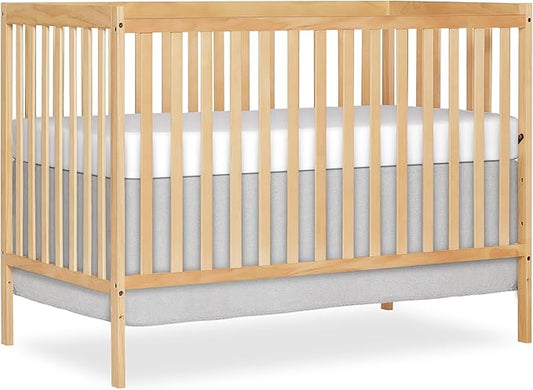 Dream On Me Synergy 5-In-1 Convertible Crib In Natural, Greenguard Gold Certified