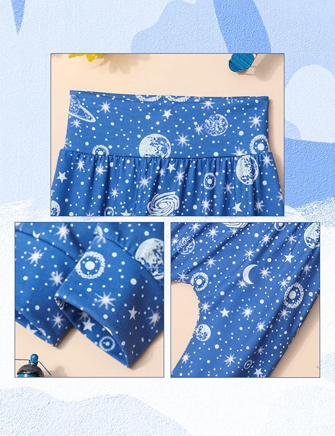 Fommy Newborn Baby Boy Clothes Plaid Letter Print Long Sleeve Hoodies + Long Pants 2PCS Fall Winter Outfits Set