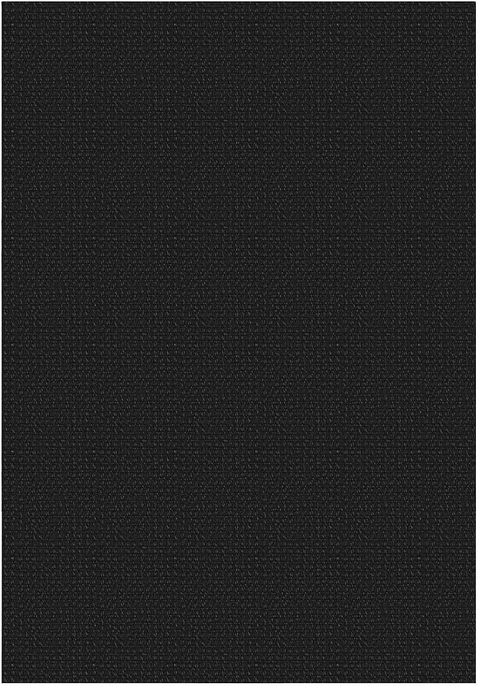 KOZYFLY Washable Area Rug 4x6 ft Non Slip Rubber Backed Living Room Rugs Braided Woven Cotton Kitchen Rugs Indoor Entryway Rug Floor Carpet for Dining Living Room Bedroom, Black/Dark Grey