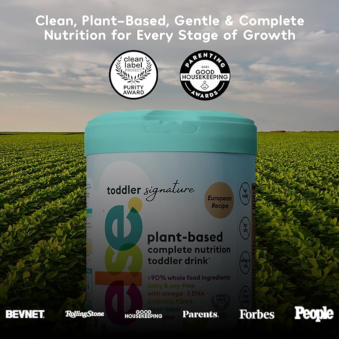 Else Nutrition Signature Toddler Formula – Made in Europe, Premium Toddler Formula 12-36 months, Plant-Based, Dairy-Free, Lactose-Free Baby Formula, European Recipe | (Pack of 1)