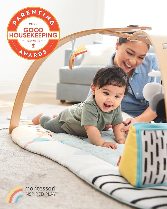 Skip Hop Baby Play Gym Montessori Inspired, Infant Playmat, Discoverosity
