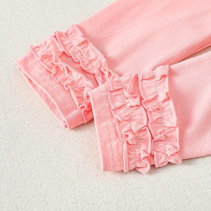 Baby Girl Clothes Toddler Girl Outfits Ruffle Shirt Pants Cute Infant Outfit Set Baby Girl Fall Winter Clothes