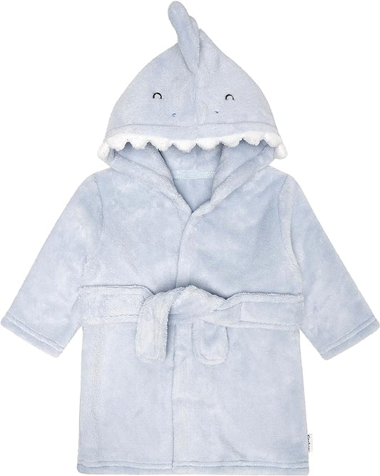 Gerber Unisex Baby Plushy Soft Hooded Animal Character Bathrobe