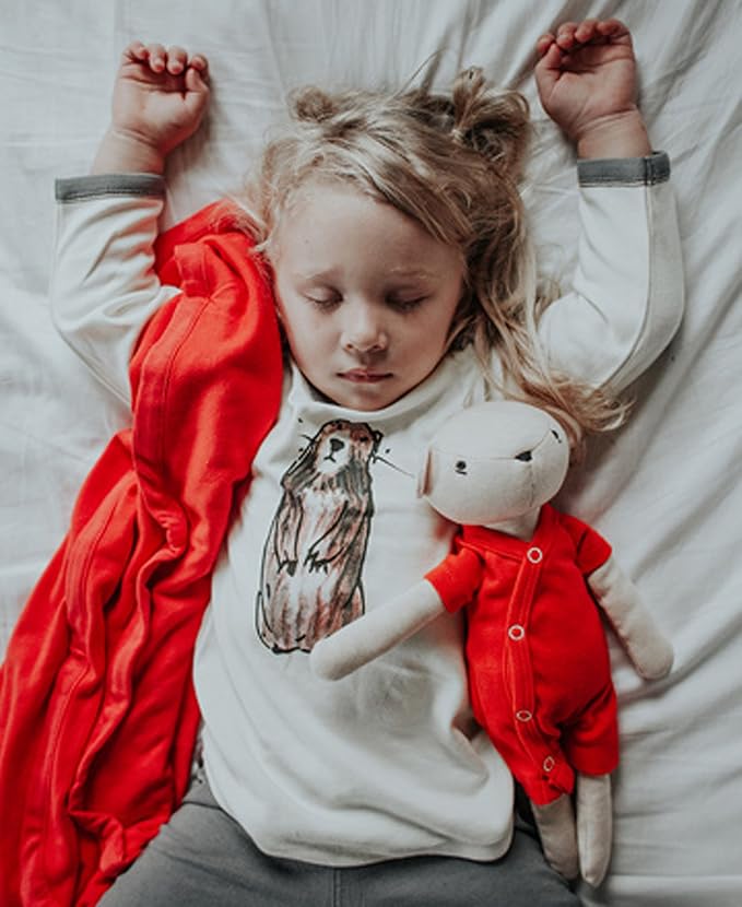 Babysoy Jane Goodall Long Sleeve Baby Toddler Unisex Boy Girl Animal Print Tee