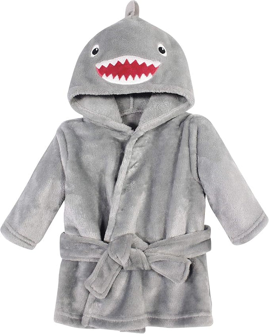 Hudson Baby Unisex Baby Plush Animal Face Bathrobe
