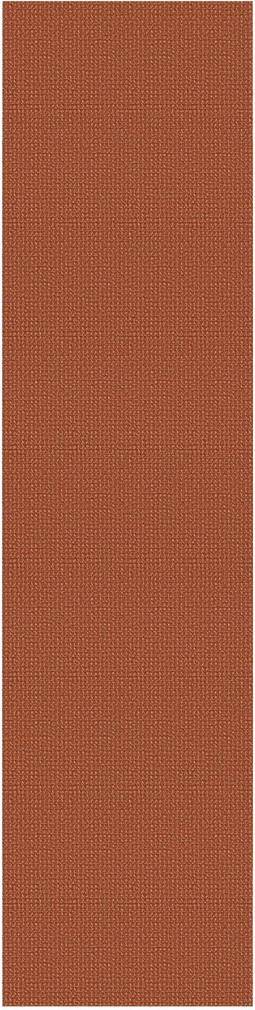 KOZYFLY Runners for Hallways 2x8 ft Washable Kitchen Runner Non Slip Rubber Backed Hall Runners Cotton Entryway Runner Rugs Floor Carpet for Indoor Backdoor Bedroom Kitchen, Orange/Tan
