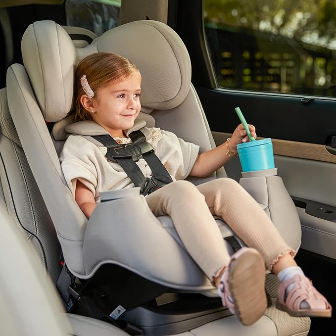 Maxi-COSI Pria All-in-One Convertible Car Seat, Infant to Toddler Car Seat, Easy-Install Harness, Machine-Washable Cover, 5-100 lbs, Blackened Pearl