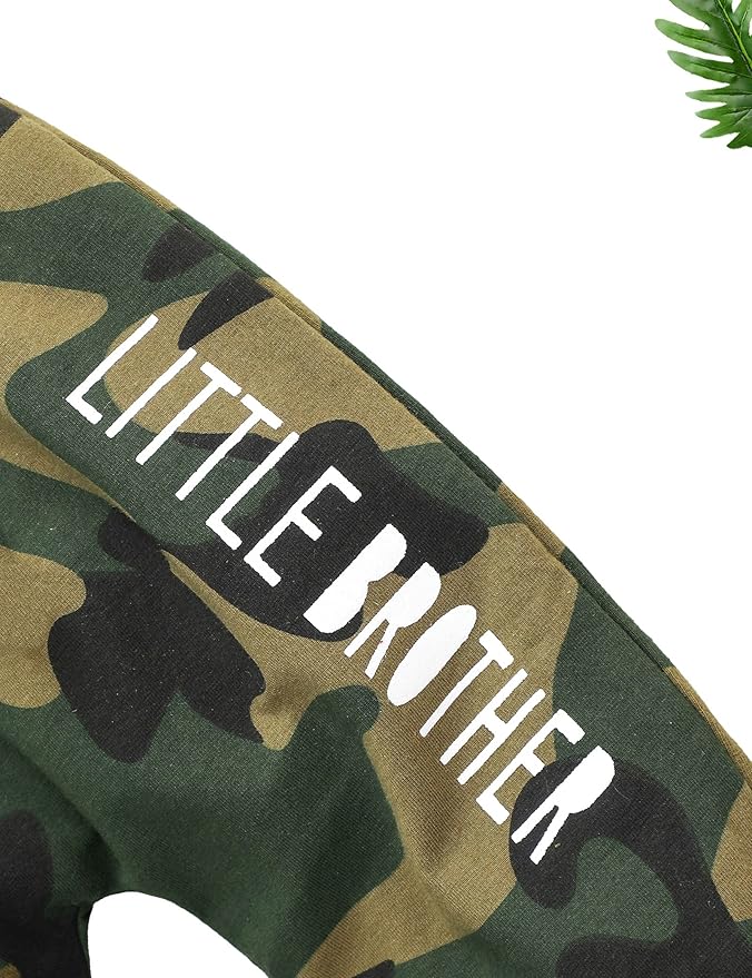 Fommy Newborn Baby Boy Clothes Plaid Letter Print Long Sleeve Hoodies + Long Pants 2PCS Fall Winter Outfits Set