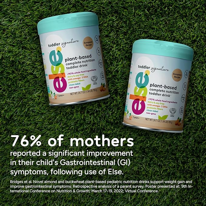 Else Nutrition Signature Toddler Formula – Made in Europe, Premium Toddler Formula 12-36 months, Plant-Based, Dairy-Free, Lactose-Free Baby Formula, European Recipe | (Pack of 1)