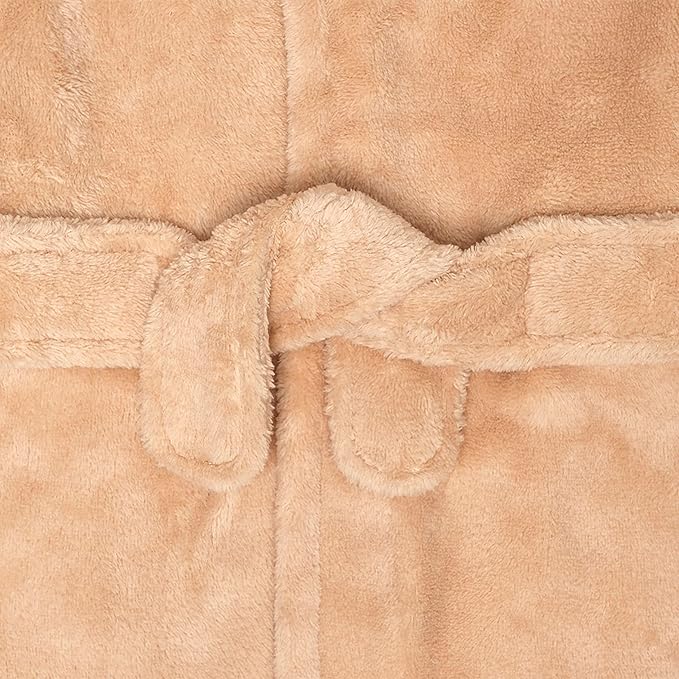 Gerber Unisex Baby Plushy Soft Hooded Animal Character Bathrobe