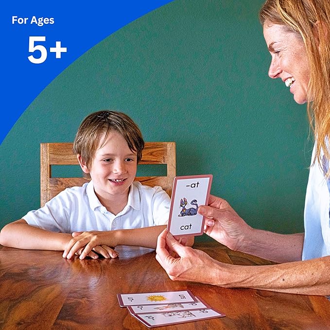 ABC Flashcards & 750 Phonics Words | Ages 4-7 | Preschool Kindergarten Reading Kit | 200 Premium Brainstrong Flash Cards