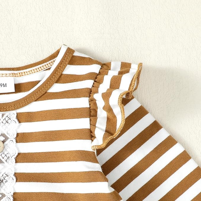 Baby Girl Clothes Toddler Girl Outfits Ruffle Shirt Pants Cute Infant Outfit Set Baby Girl Fall Winter Clothes